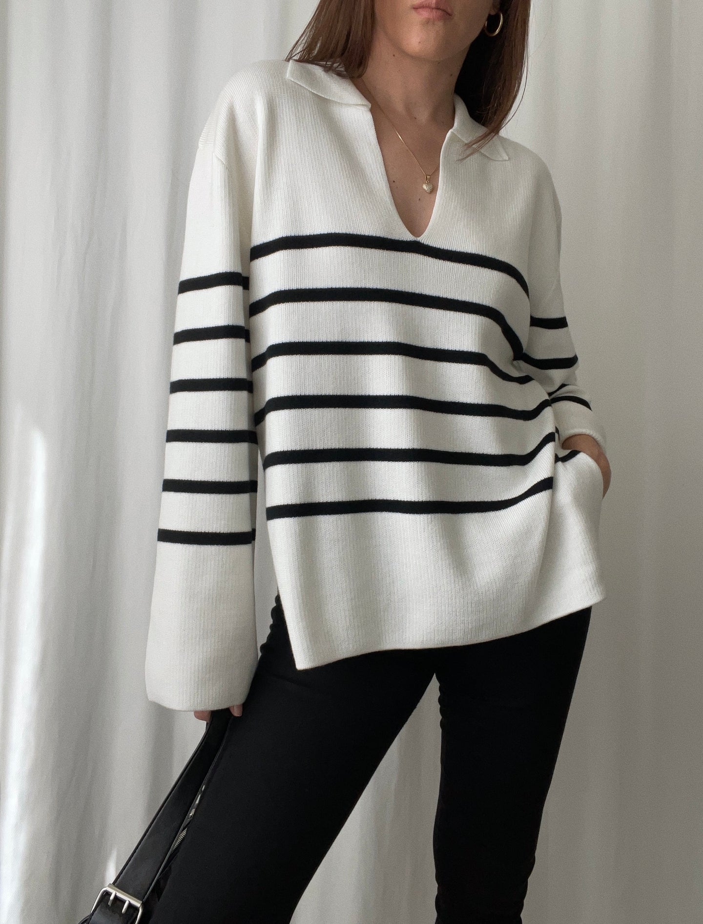 FRANCIS STRIPED SWEATER